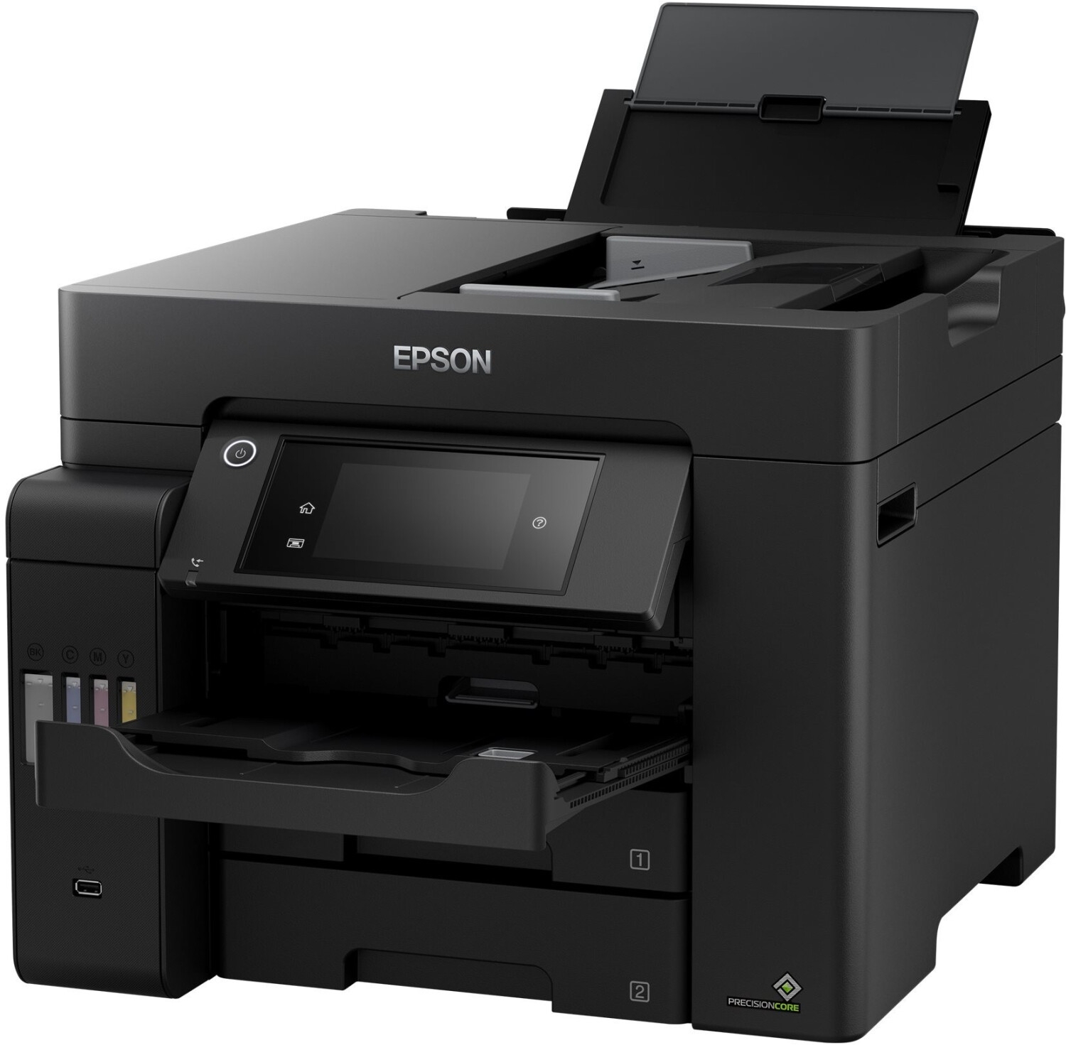 EPSON EcoTank ET-5850 4 in 1 Tintenstrahl-Multifunktionsdrucker schwarz 