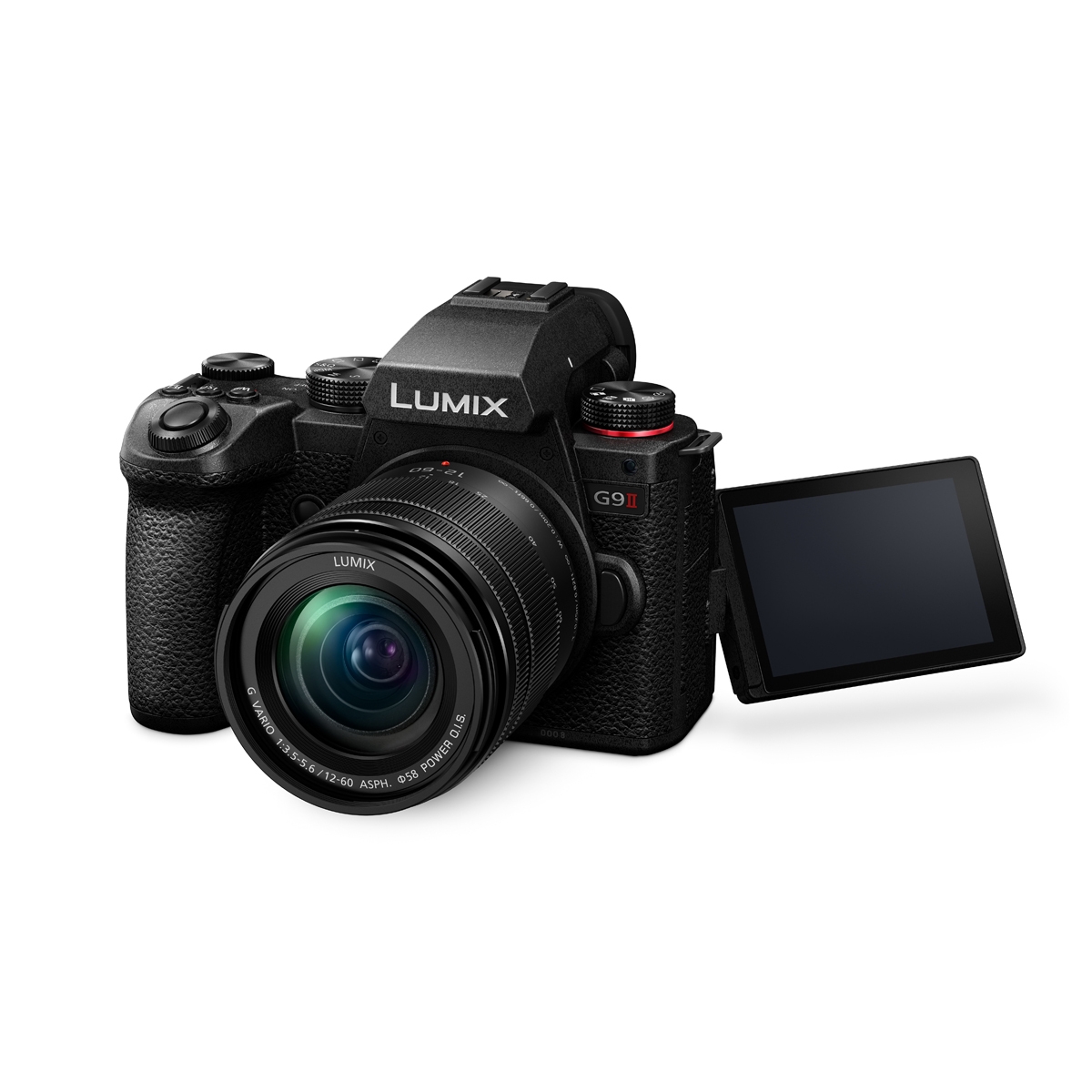 Panasonic Lumix DC-G9 II+G 3,5-5,6/12-60 mm ASPH Power OIS schwarz