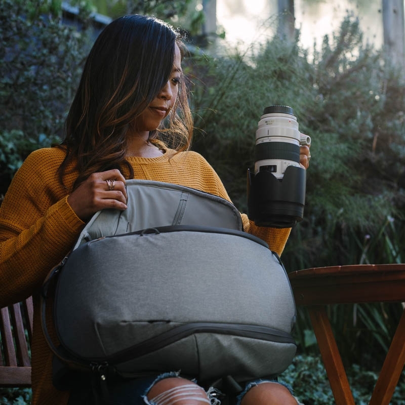Peak Design Everyday Backpack V2 Zip Foto-Rucksack 15 Liter - Ash (Hellgrau)