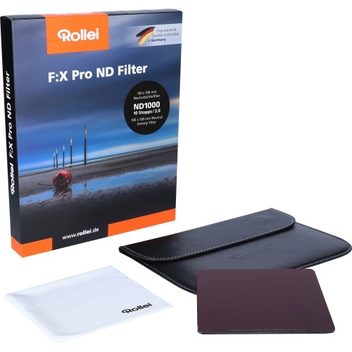 Rollei F:X Pro ND 1000 Graufilter 100mm Rechteckfilter