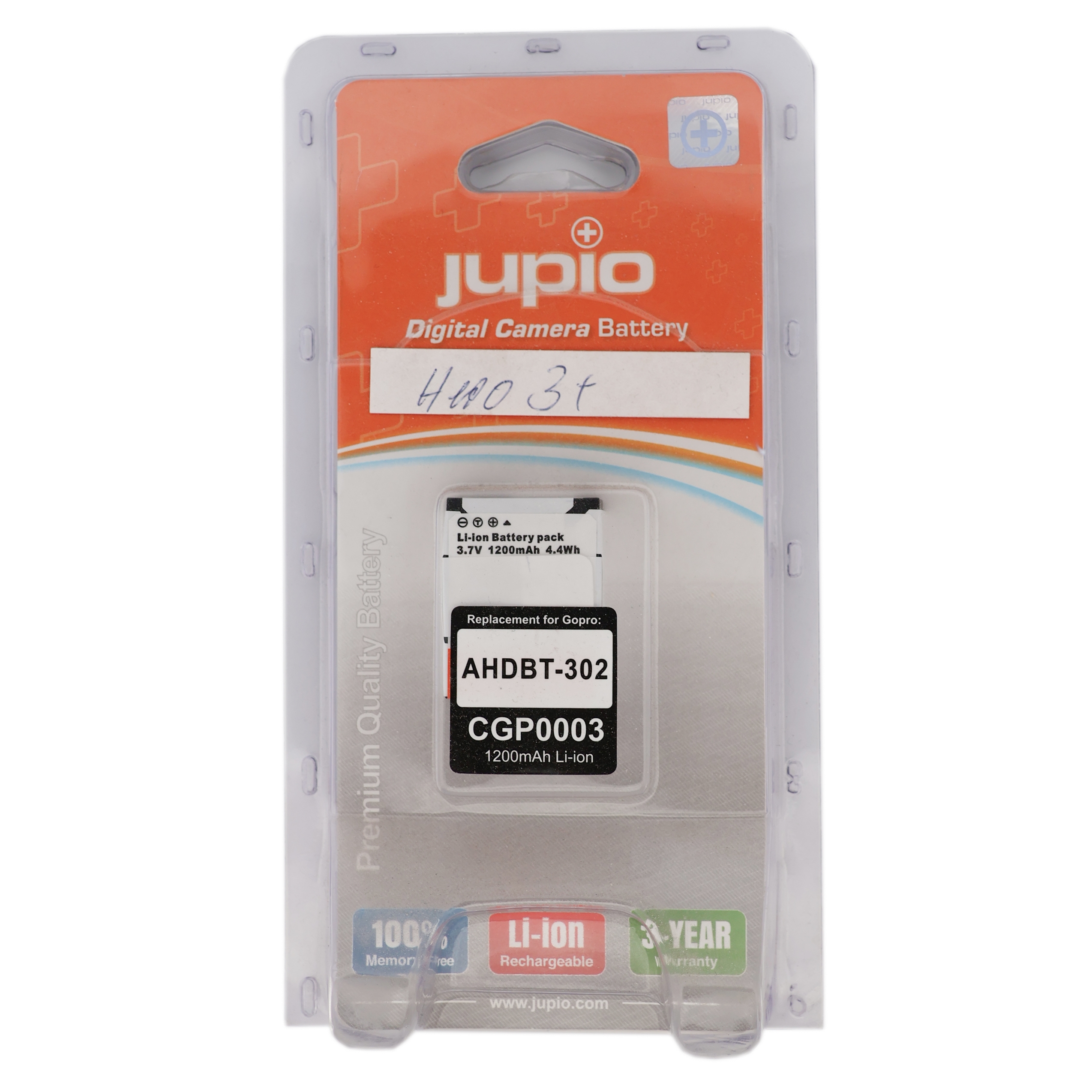 Jupio AHDBT-302 GoPro Hero 3+ (K)