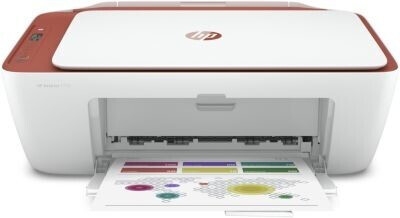 HP DeskJet 2723, Thermal Inkjet, Farbdruck, 4800 x 1200 DPI, Farbkopieren, A4, Rot, Weiß 