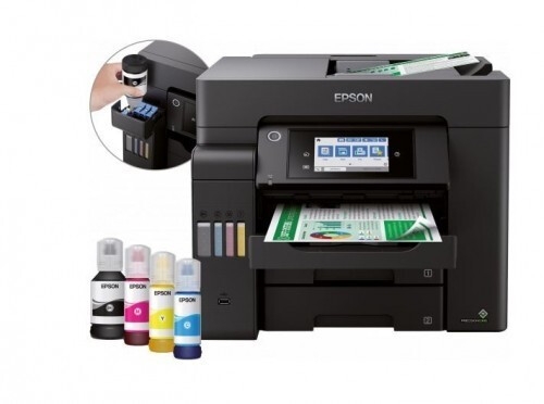 EPSON EcoTank ET-5850 4 in 1 Tintenstrahl-Multifunktionsdrucker schwarz 