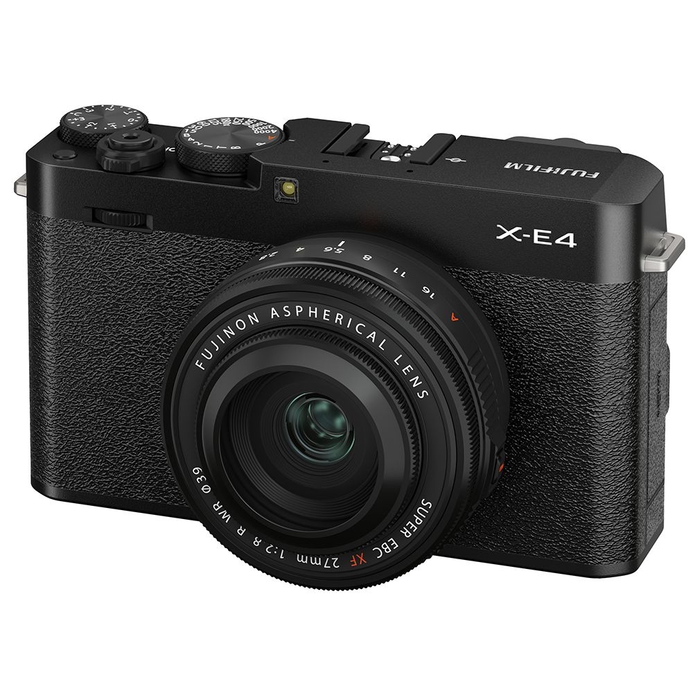 Fujifilm X-E4 Kit mit 27 mm 1:2,8 XF WR Schwarz