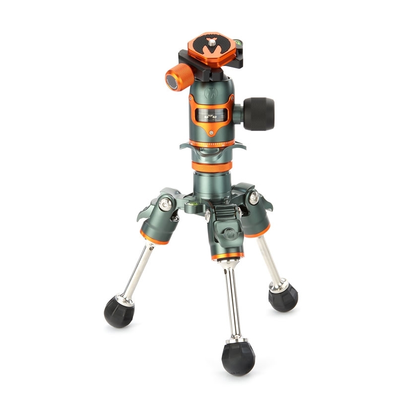3 Legged Thing Legends Bucky Grau Allroundstativ mit Kugelkopf AirHed VU