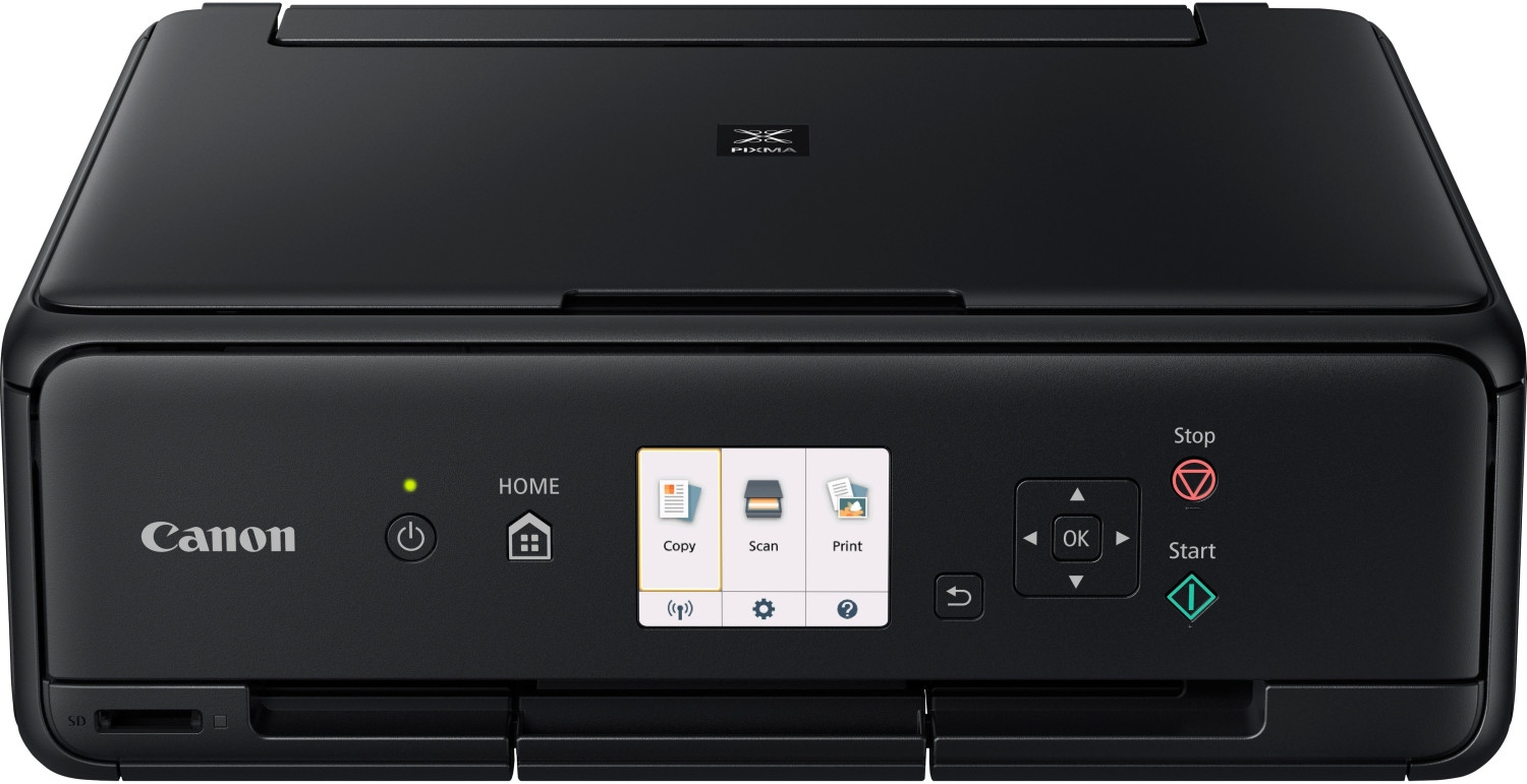 Canon PIXMA TS5050 Tin­ten­strahl-Mul­ti­funk­ti­ons­dru­cker (A4, 3-in-1, Drucker, Kopierer, Scanner, USB, WLAN, Cloud)