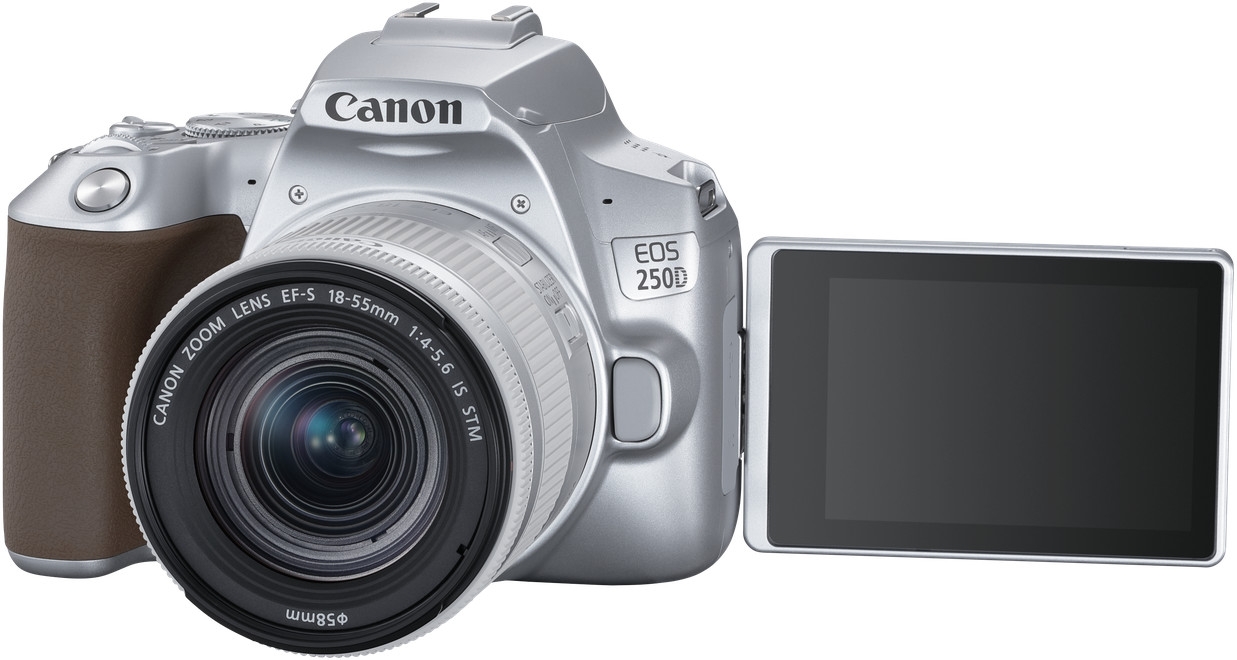 CANON EOS 250D Weiss + EFS 18-55 IS STM
