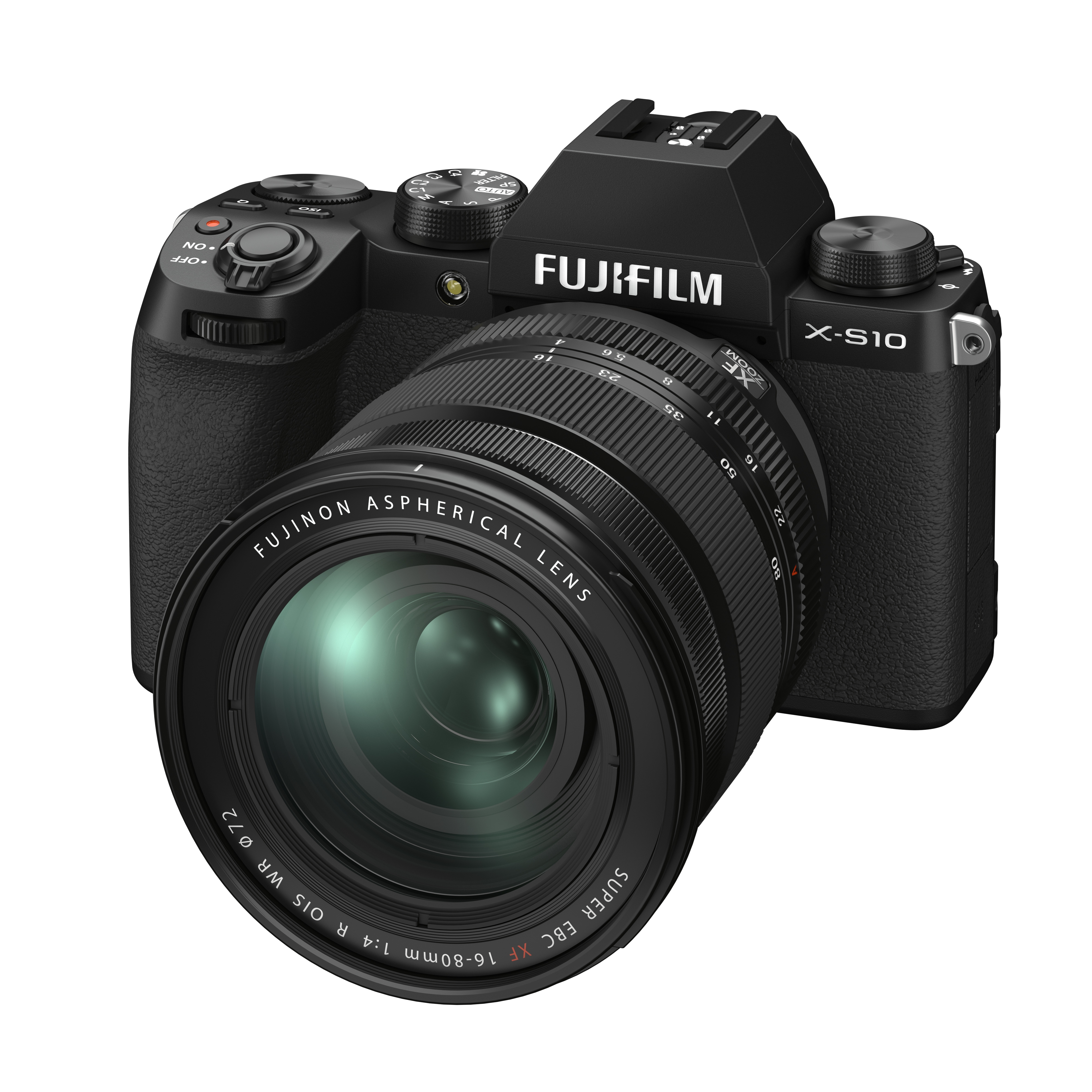 Fujifilm X-S10 Gehäuse SCHWARZ + XF16-80mm Kit  ( -100€ Caschback von Fuji)