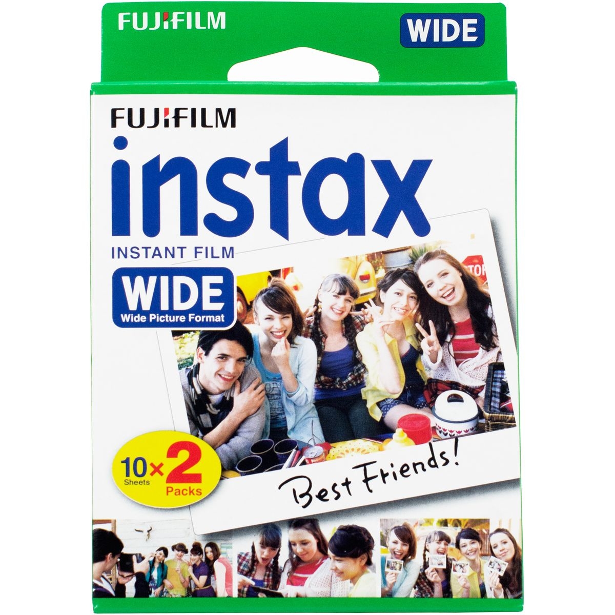 Fujifilm Instax LINK WIDE A weiß EX D inkl.2x10 Fotos
