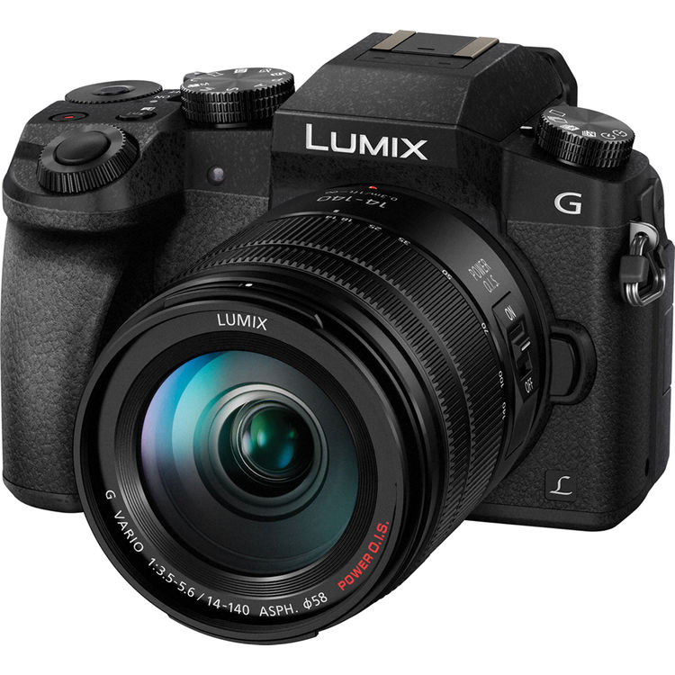 Panasonic LUMIX DMC-G70H Kit + 14-140mm OIS Schwarz 