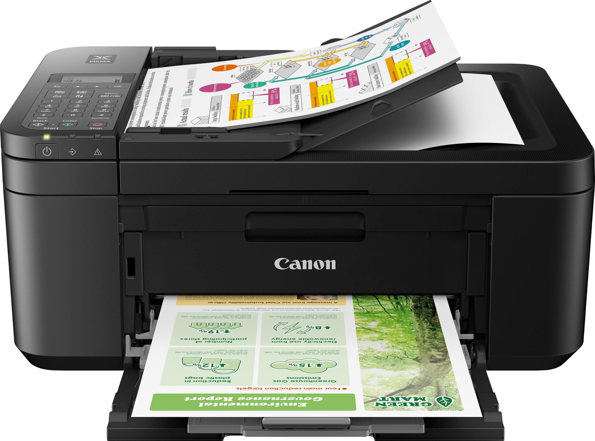 Canon PIXMA TR4650 WLAN-Drucker, (WLAN (Wi-Fi), Wi-Fi Direct)