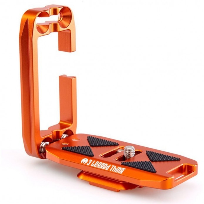 3 Legged Thing ELLIE Copper (Kupferfarben) universeller L-Winkel kompatibel mit Peak Design Capture Clip und Arca
