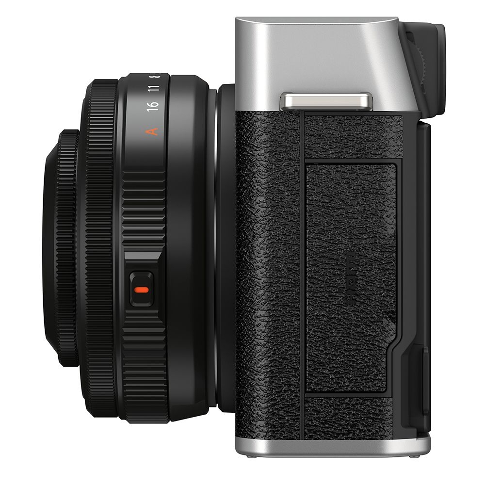 Fujifilm X-E4 Kit mit 27 mm 1:2,8 XF WR Silber 