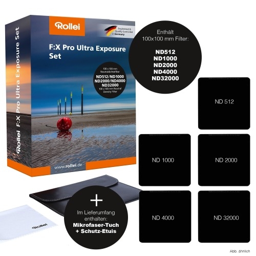 F:X Pro Rechteckfilter-Set für Ultra-Langzeitbelichtung