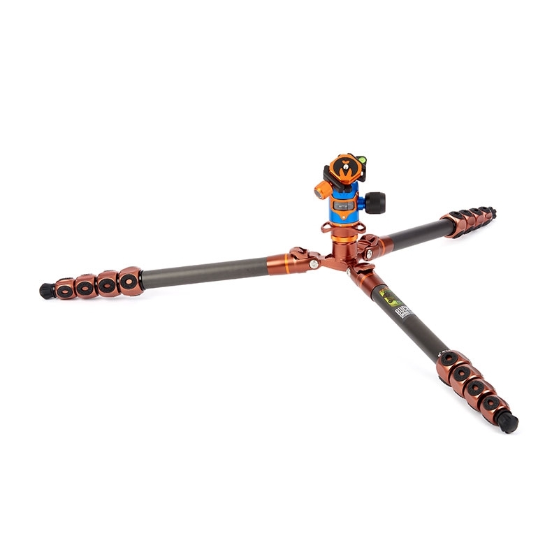 3 Legged Thing Legends Bucky Bronze Allroundstativ mit Kugelkopf AirHed VU Blau