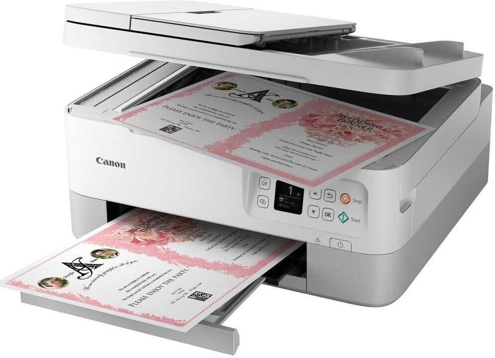 Canon PIXMA TS7451a  weiß Tintenstrahl-Multifunktionsdrucker inkl.A4 Papier