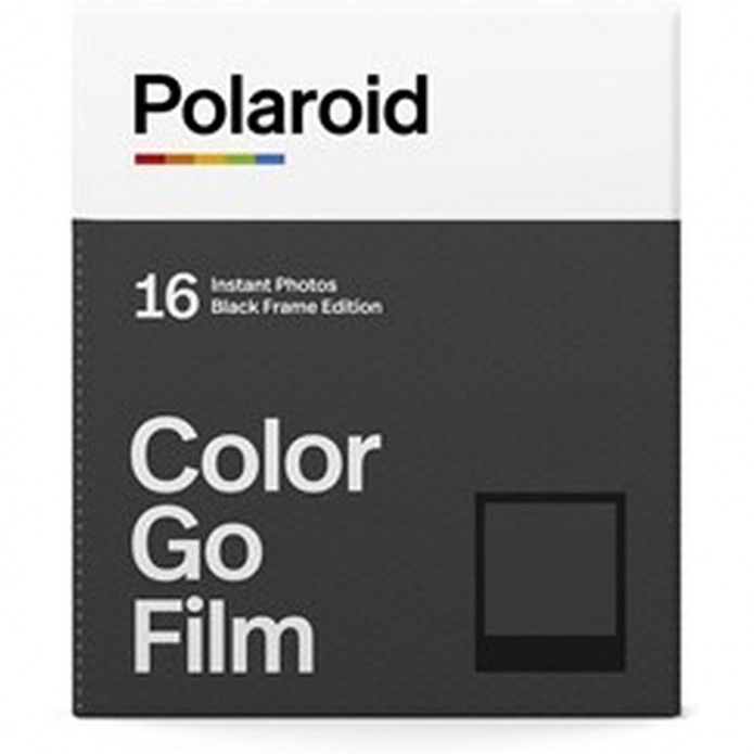 Polaroid Color GO 2x8 Fotos Instant Film schwarzer Rahmen