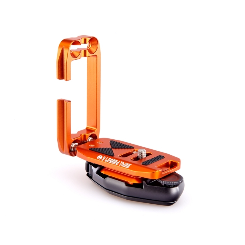 3 Legged Thing ELLIE SHORT Copper (Kupferfarben) kurzer universeller L-Winkel kompatibel mit Peak Design Capture Clip und Arca