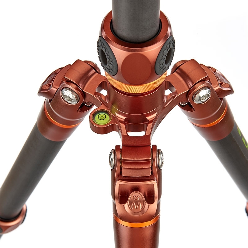 3 Legged Thing Legends Bucky Bronze Allroundstativ mit Kugelkopf AirHed VU Blau