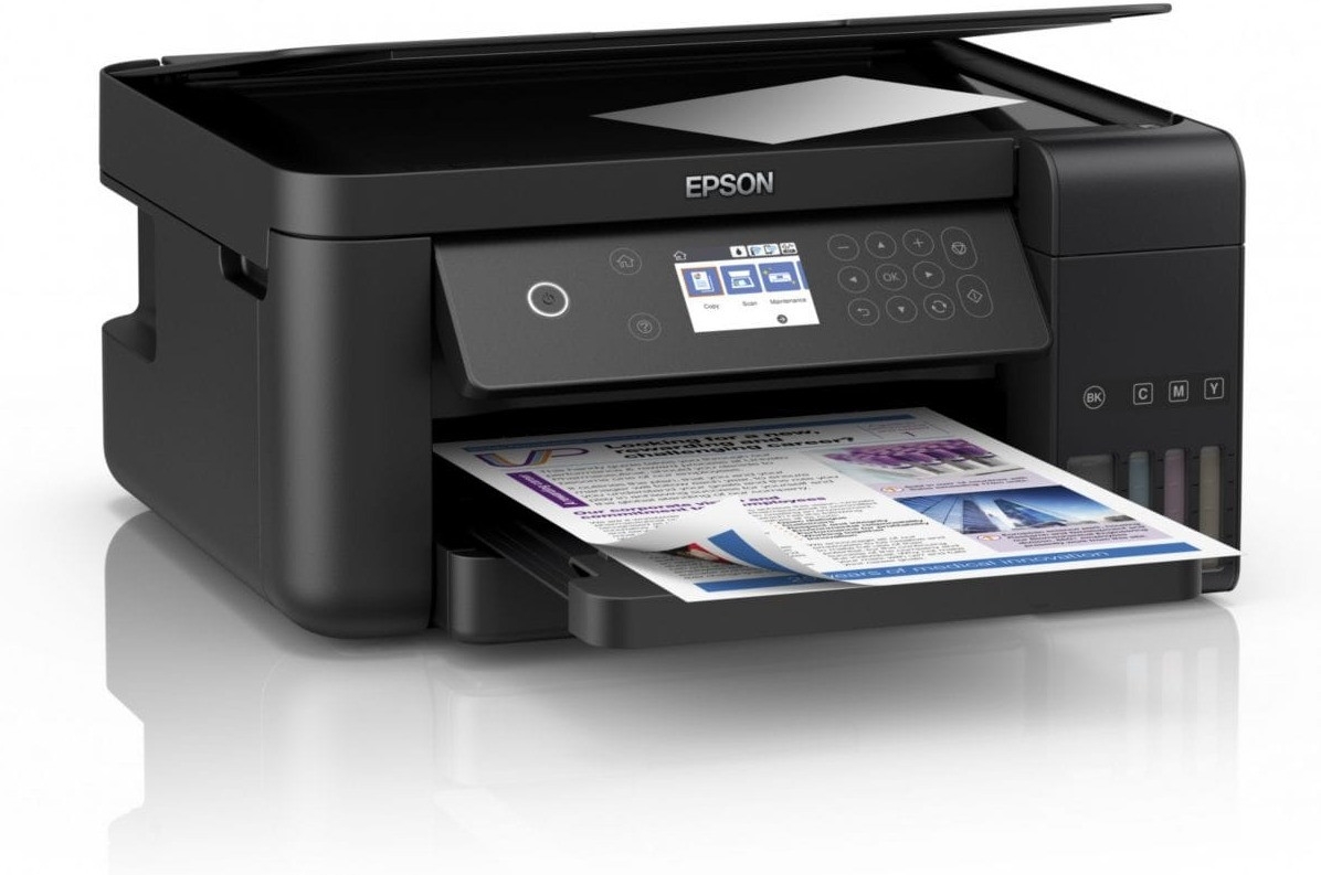 Epson ET-3700 EcoTank Tin­ten­strahl, Fax­funk­ti­on, LAN WLAN (Drucker)