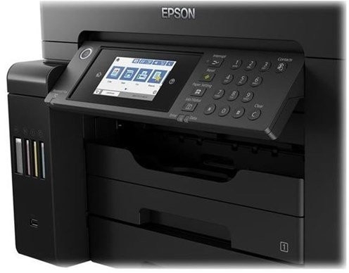 Epson EcoTank ET-16600 Tintenstrahl-Multifunktionsdrucker A3, A3+ Drucker, Scanner, Kopierer, Fax Tintentank-System, LAN, WLAN