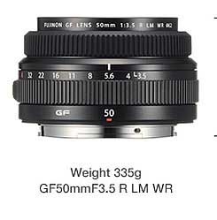 Fujifilm Fujinon GF50mm/3.5 R LM WR  (-200 € Cashback von Fuji zurück)