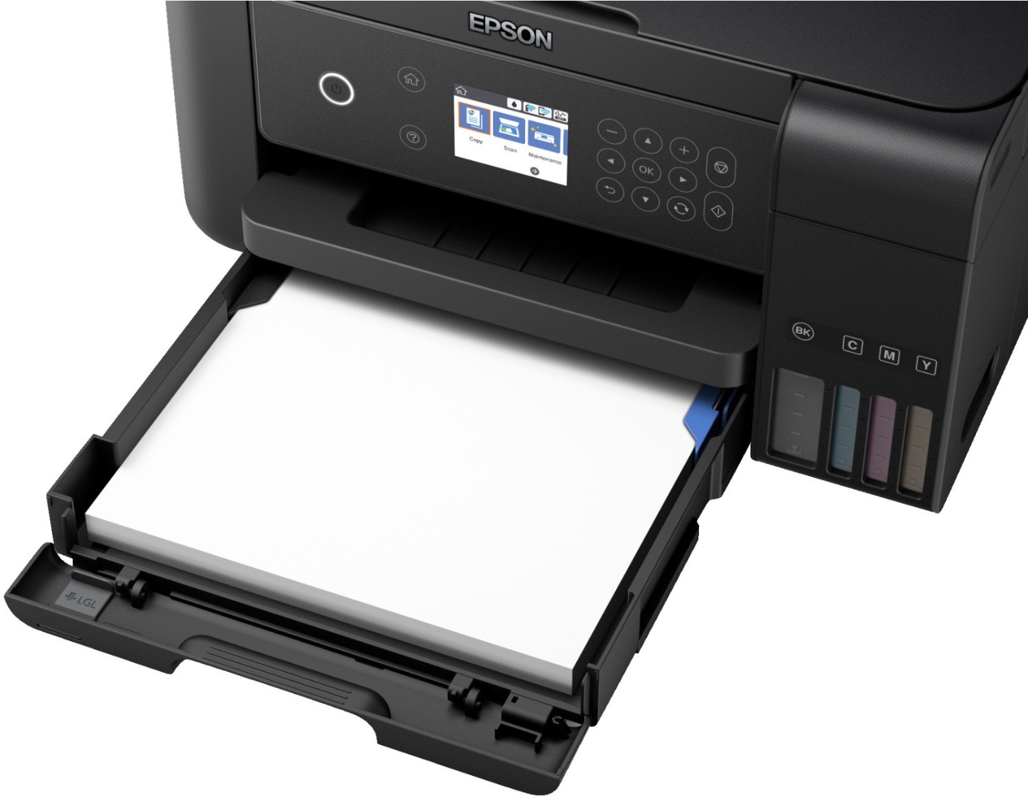 Epson ET-3700 EcoTank Tin­ten­strahl, Fax­funk­ti­on, LAN WLAN (Drucker)