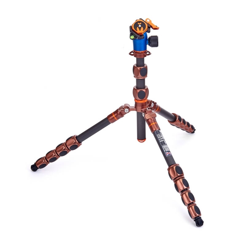 3 Legged Thing Pro 2.0 Leo Bronze - Ultrakompaktes Reisestativ mit Kugelkopf AirHed Pro LV