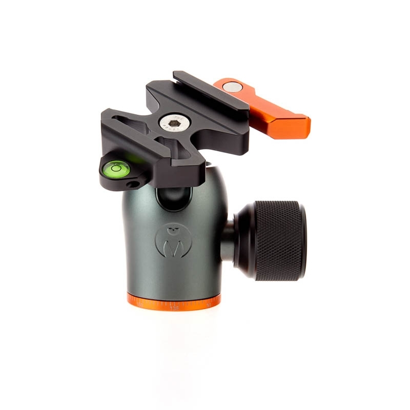 3 Legged Thing AirHed Pro Lever Grey (Grau) - Kleiner, leistungsfähiger Kugelkopf mit Arca-kompatibler Schnellwechselplatte