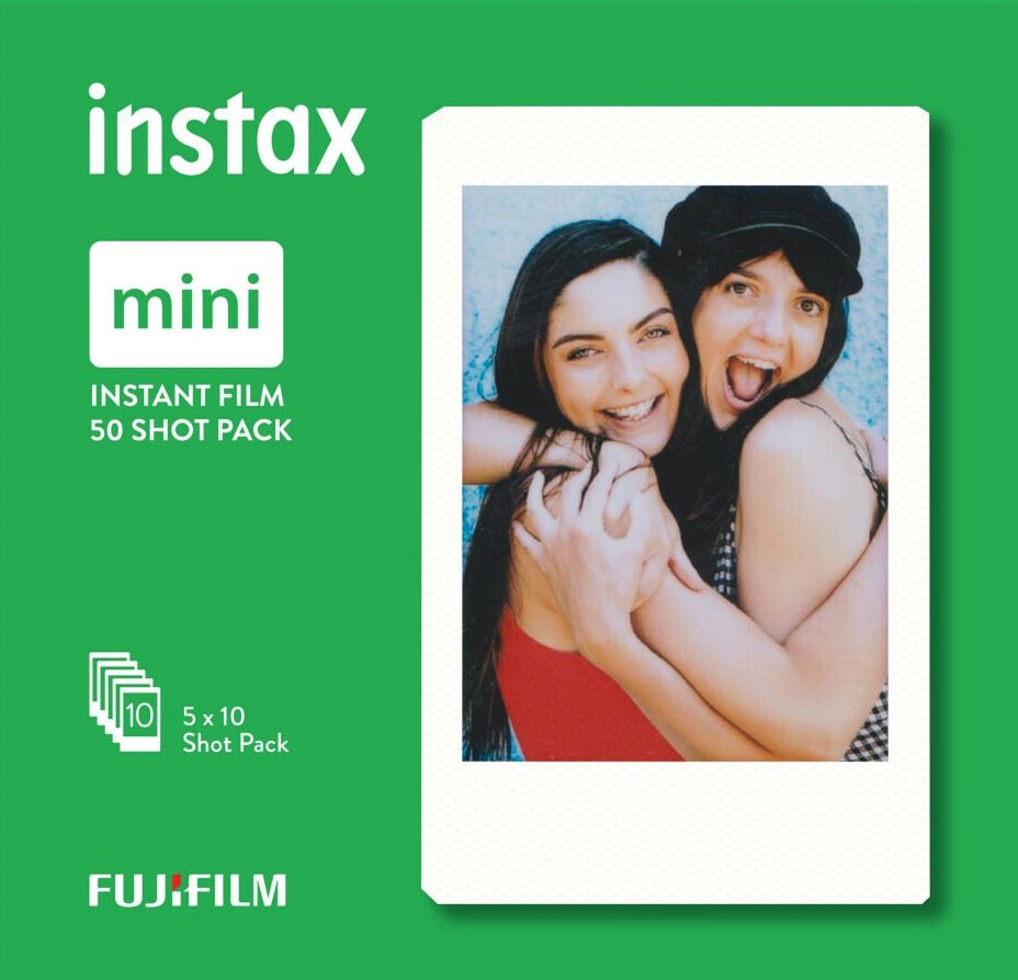 Fuji Instax Mini Colorfilm Glossy Packung mit 5 x 10 Bilder