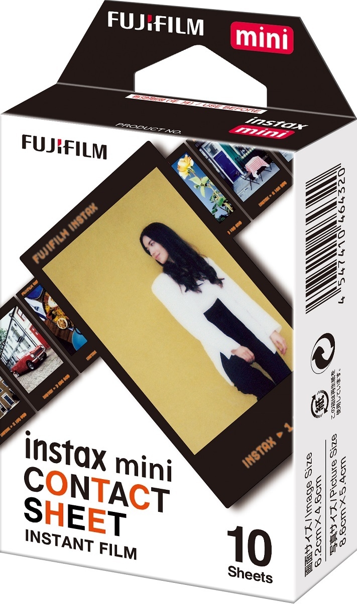 Fujifilm Instax Mini Contact Sheet Sofortbildfilm Color
