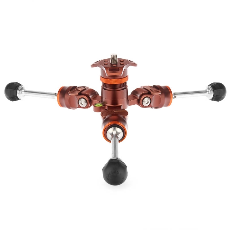 3 Legged Thing Pro 2.0 Albert Bronze - professionelles Carbon-Reisestativ mit Kugelkopf AirHed Pro