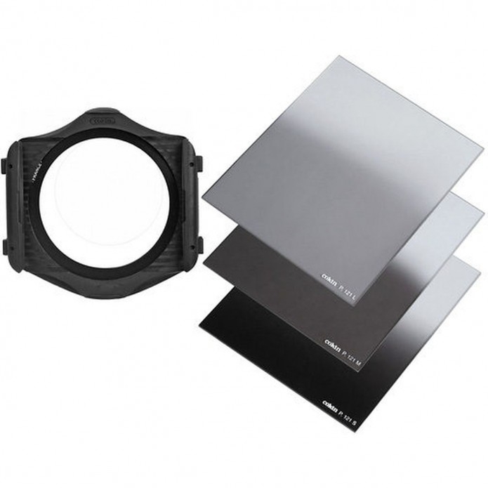 Cokin H3H0-25 Gradual ND Kit inkl. Filterhalter, 3 Filter (P121, P121M, P121S)