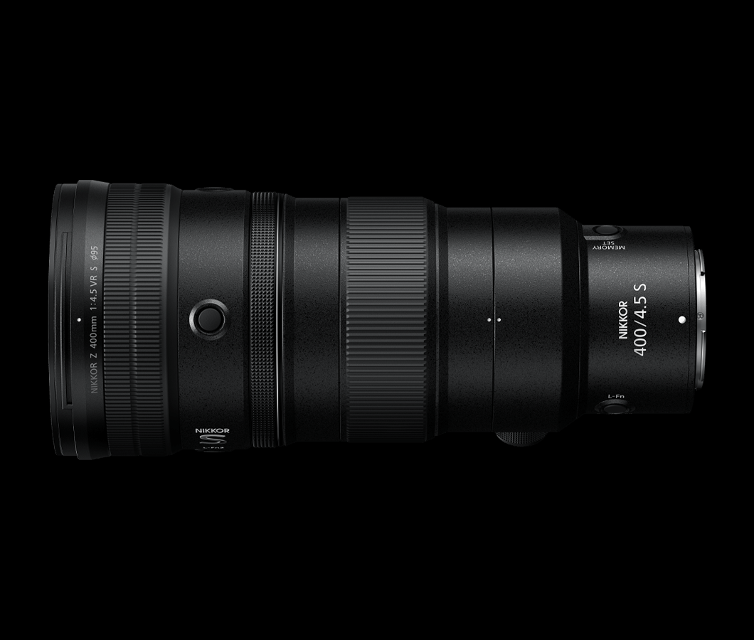 NIKKOR Z 400 mm 1:4,5 VR S VR Nikon Z + 5-Jahre-Garantie-Aktion  ( inkl. 200 € Sofort-Rabatt )