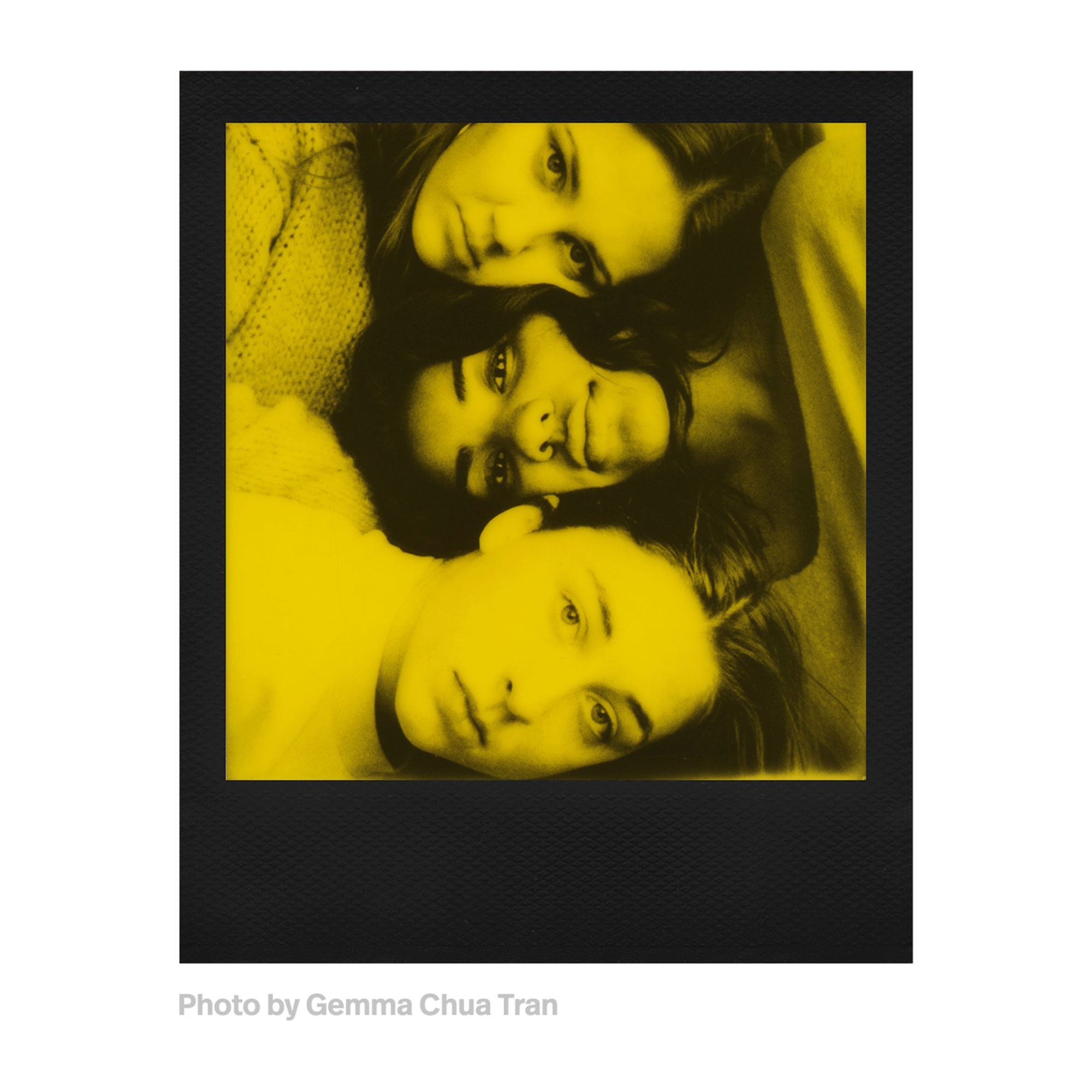 Polaroid Color Film für 600 Duochrome  Black & Yellow 