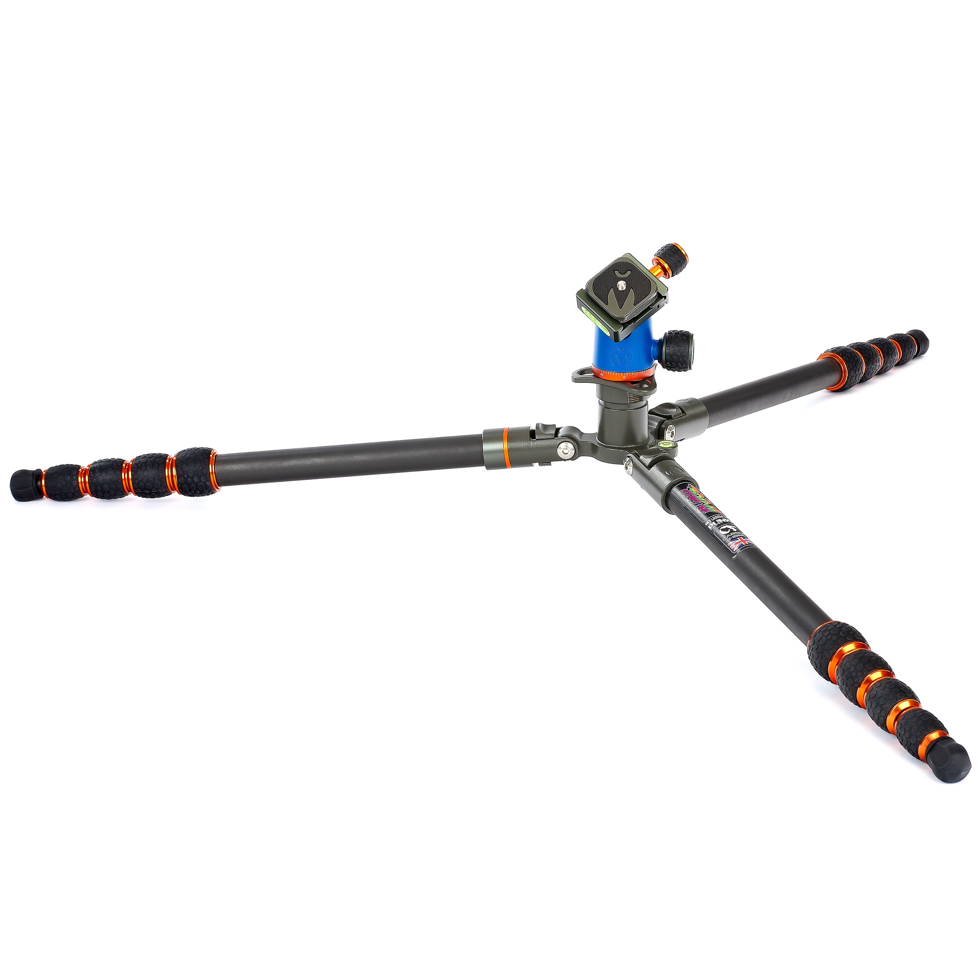 3 Legged Thing Punks Anarchy Brian & AirHed Neo Reisestativ 187 cm schwarz aus Carbon
