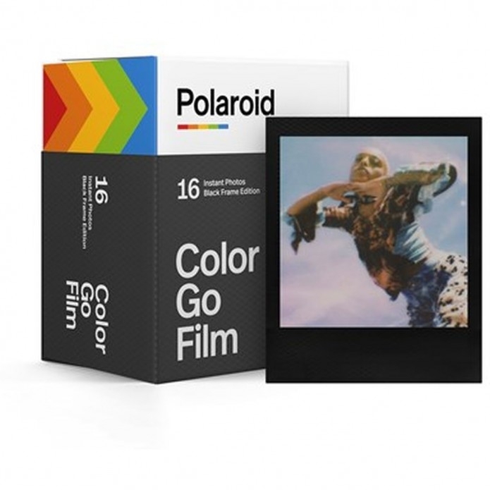 Polaroid Color GO 2x8 Fotos Instant Film schwarzer Rahmen