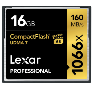 Lexar CF Card 16GB 1066x Professional UDMA7