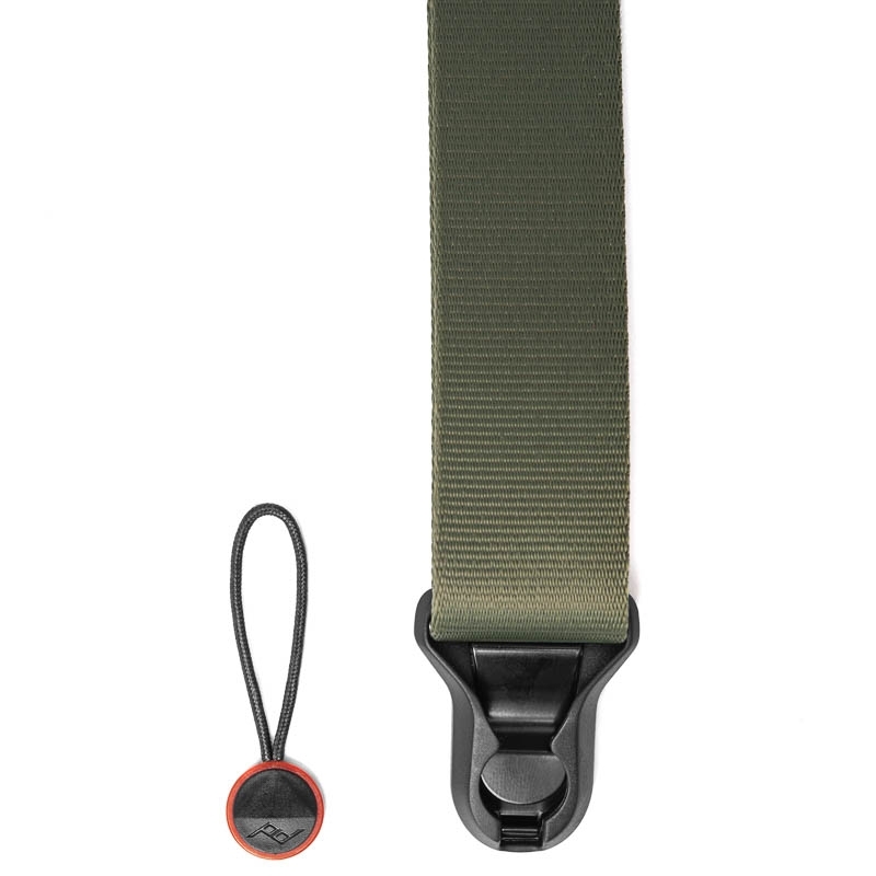 Peak Design Slide Lite Sage (Salbeigrün) - Kameragurt für mittlere und große DSLR-Kameras