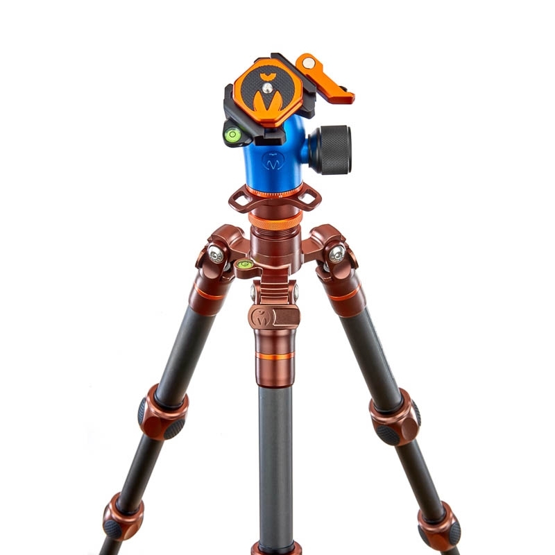 3 Legged Thing Pro 2.0 Leo Bronze - Ultrakompaktes Reisestativ mit Kugelkopf AirHed Pro LV