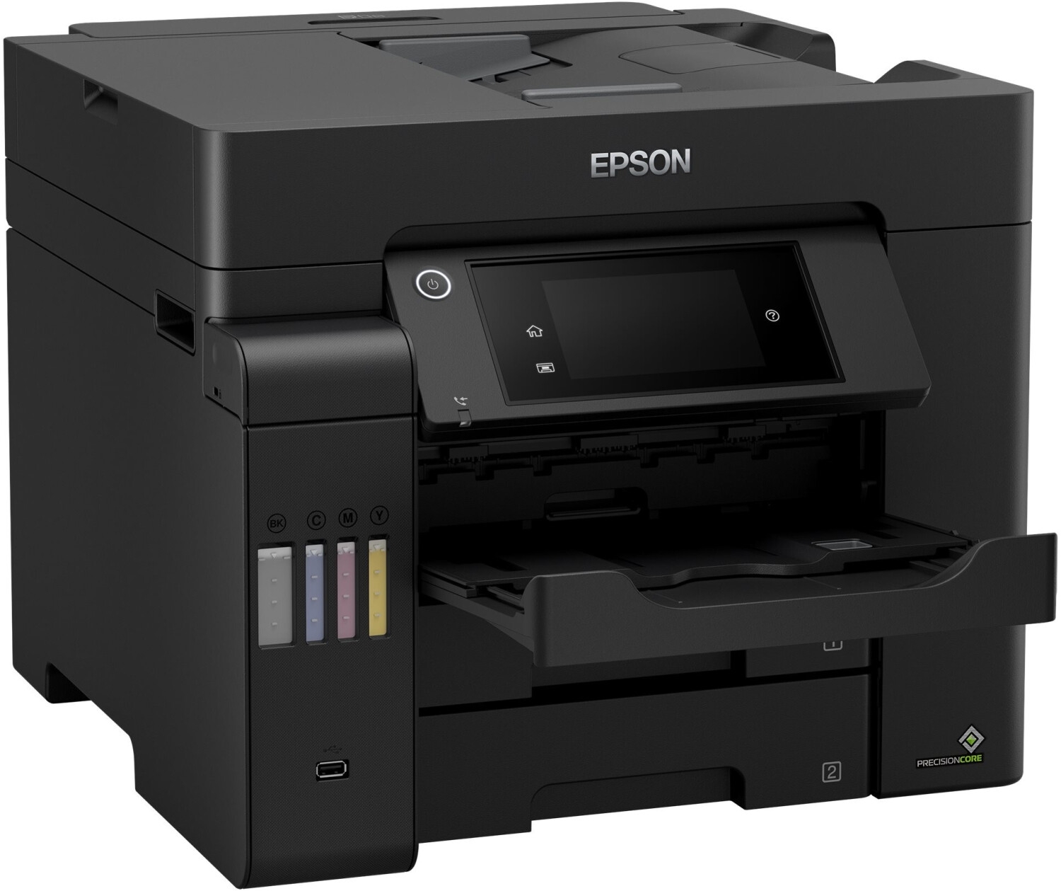 EPSON EcoTank ET-5850 4 in 1 Tintenstrahl-Multifunktionsdrucker schwarz 