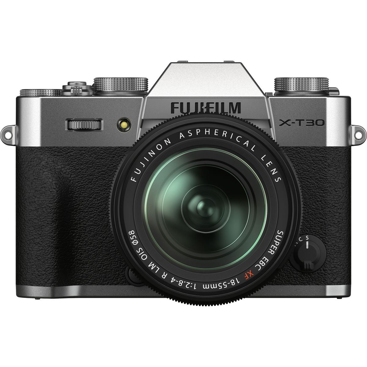 Fujifilm X-T30 II mit XF 18-55mm Objektiv in silber