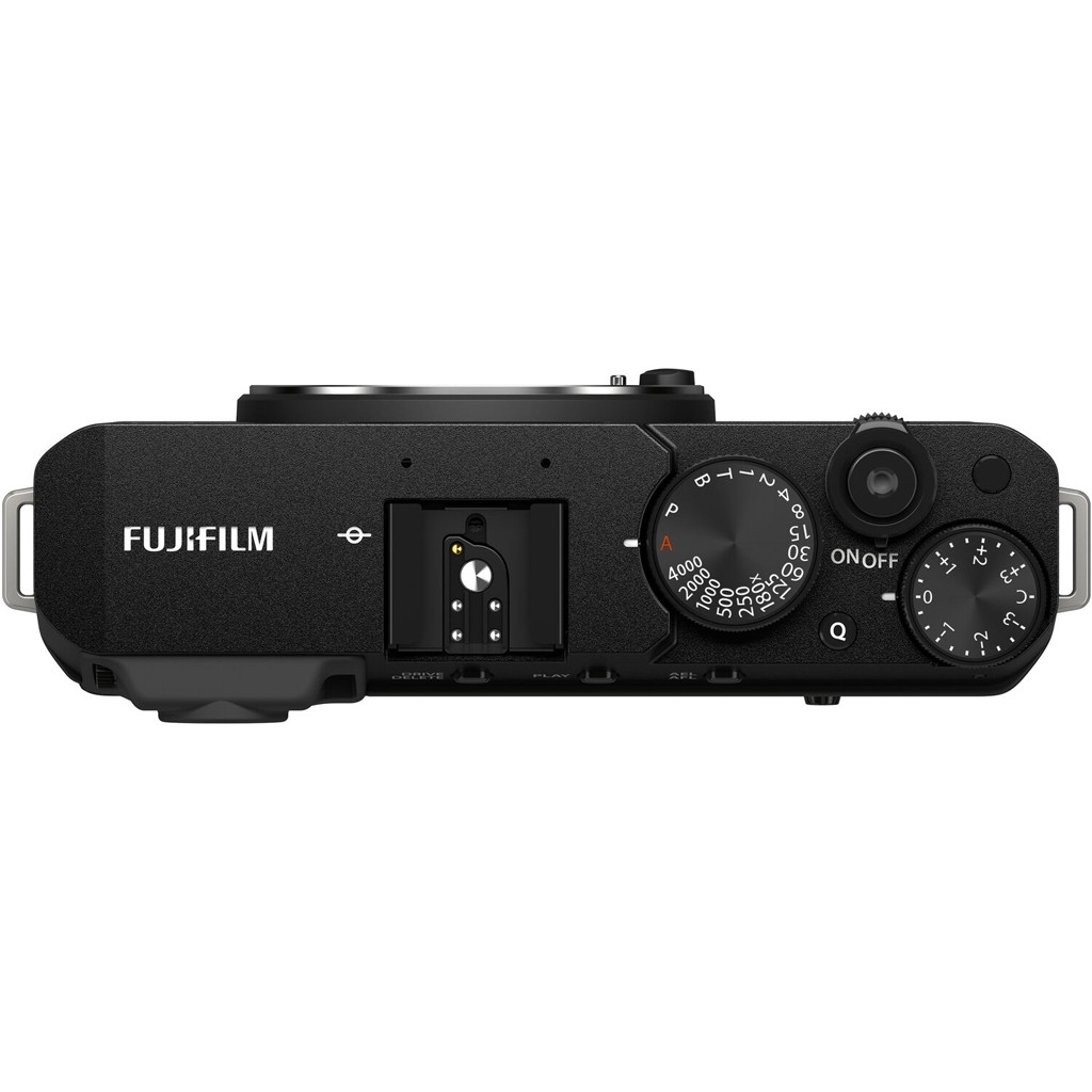 Fujifilm X-E4 schwarz + TR-XE4 Daumenauflage + MHG-XE4 Handgriff