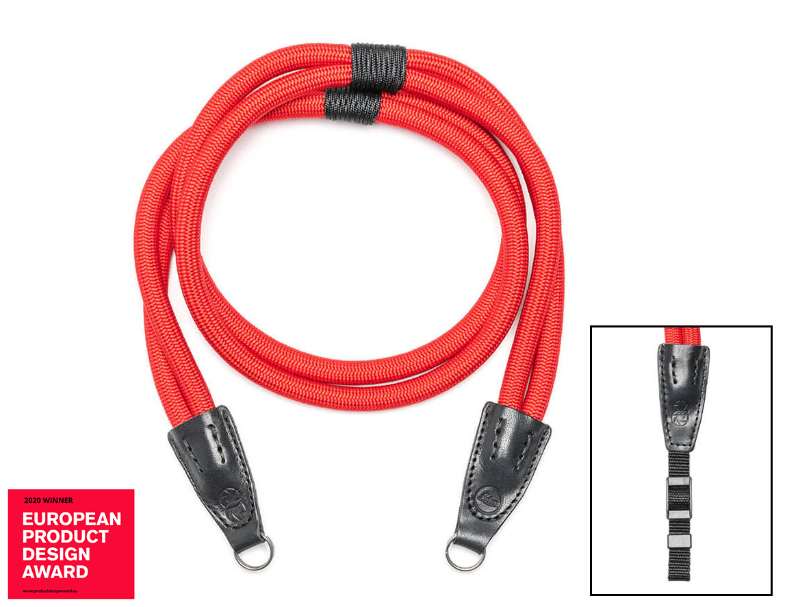 Leica Double Rope Strap created by COOPH, rot, 126 cm, SO 