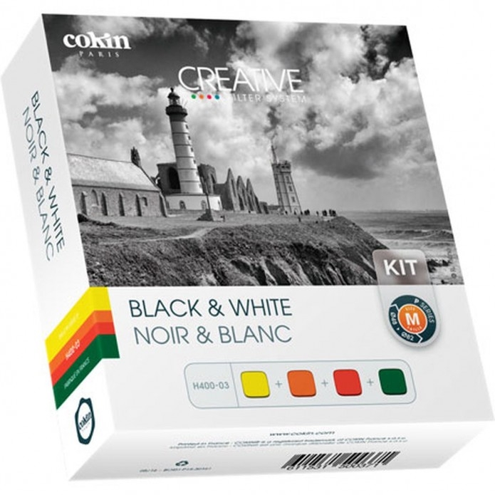 Cokin H400-03 Black & White Kit inkl. 4 Filter (P001, P002, P003, P004)