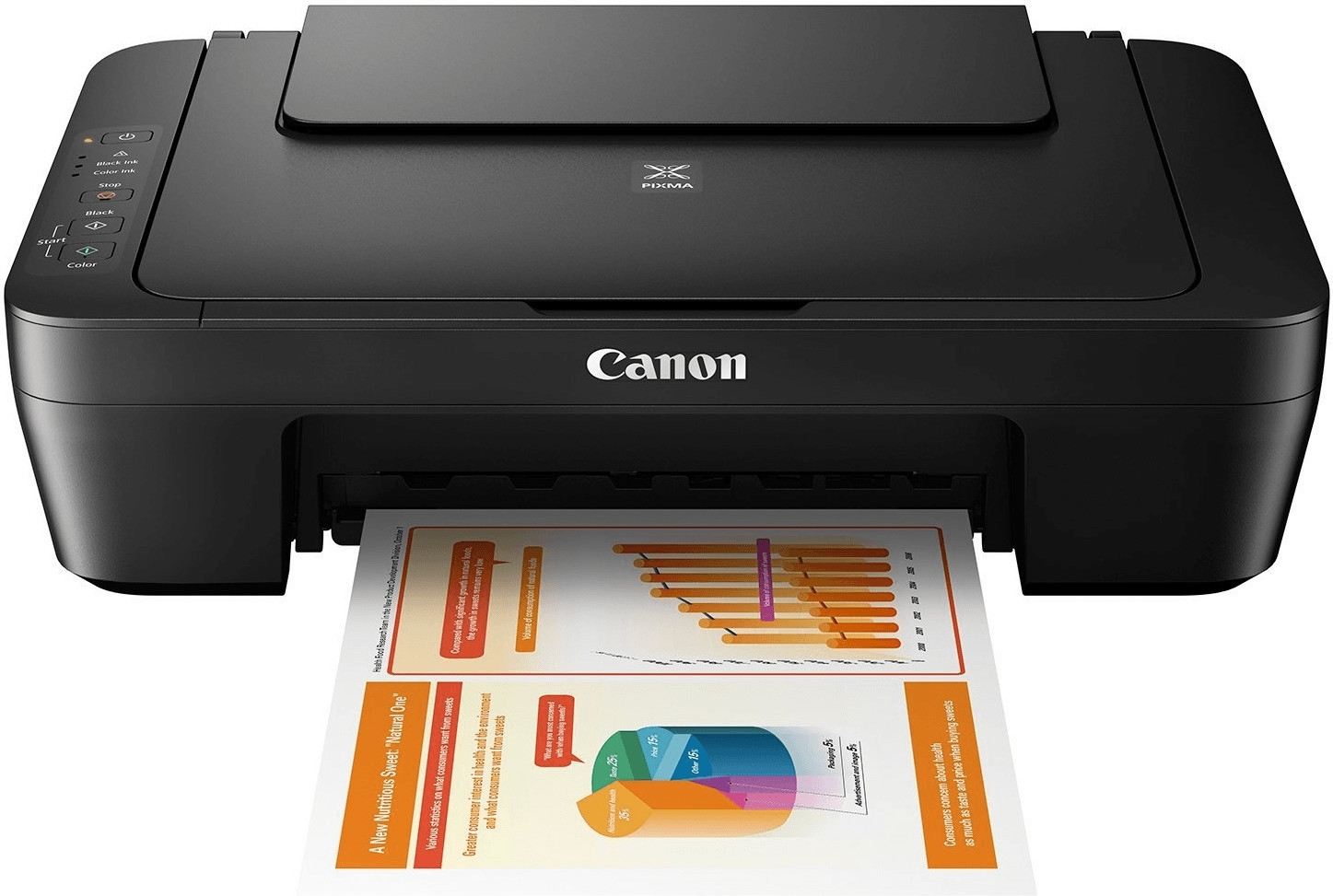 Canon Pixma MG2550S 3-in-1 Farb-Tintenstrahldrucker