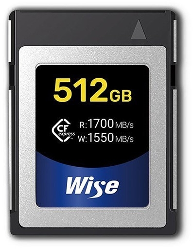 Wise CFexpress-Karte 512GB 1700MB/s