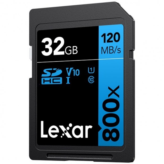 Lexar SDXC Blue Series UHS-I 800X 32GB V30