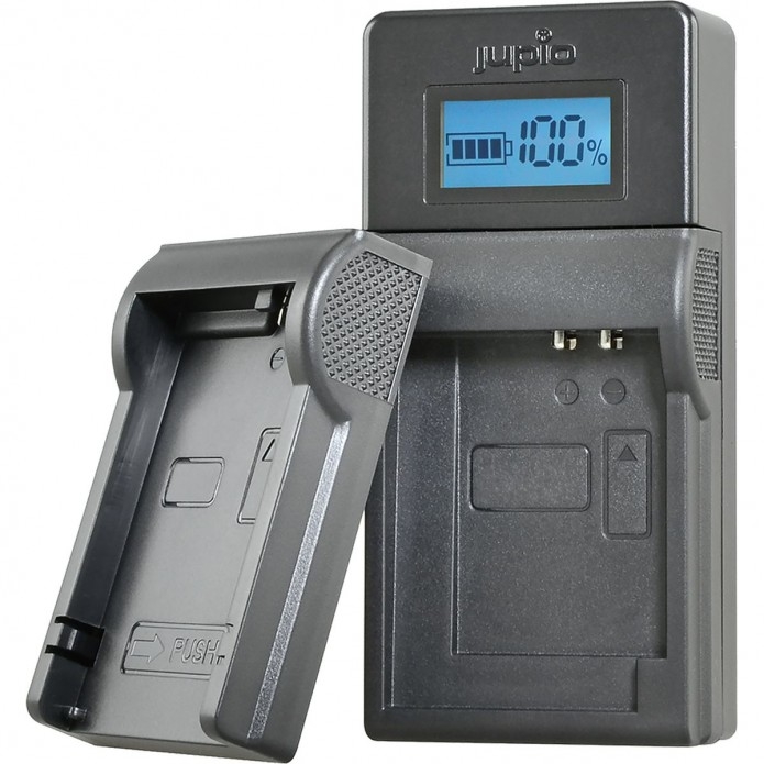 Jupio USB  Ladegerät Kit für Canon 3.6V-4.2V