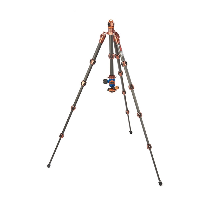 3 Legged Thing Legends Ray Bronze Reisestativ mit Kugelkopf AirHed VU Blau